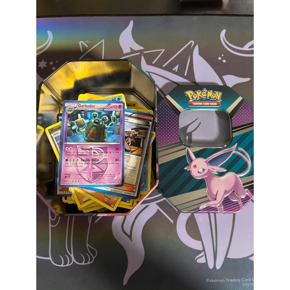 Pokémon Trading Card Tin with Cards